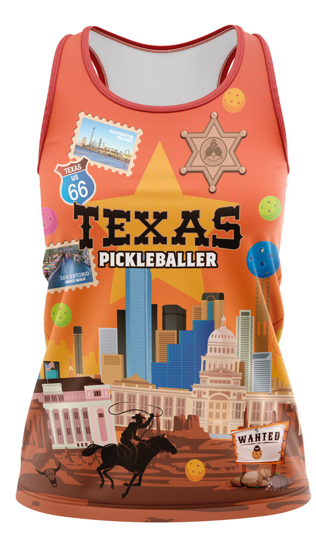 Texas Pickleballer - Performance Shirt