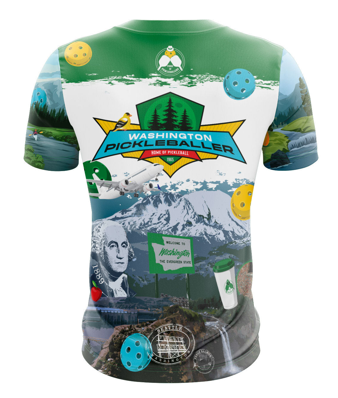 Washington Pickleballer - Performance Shirt