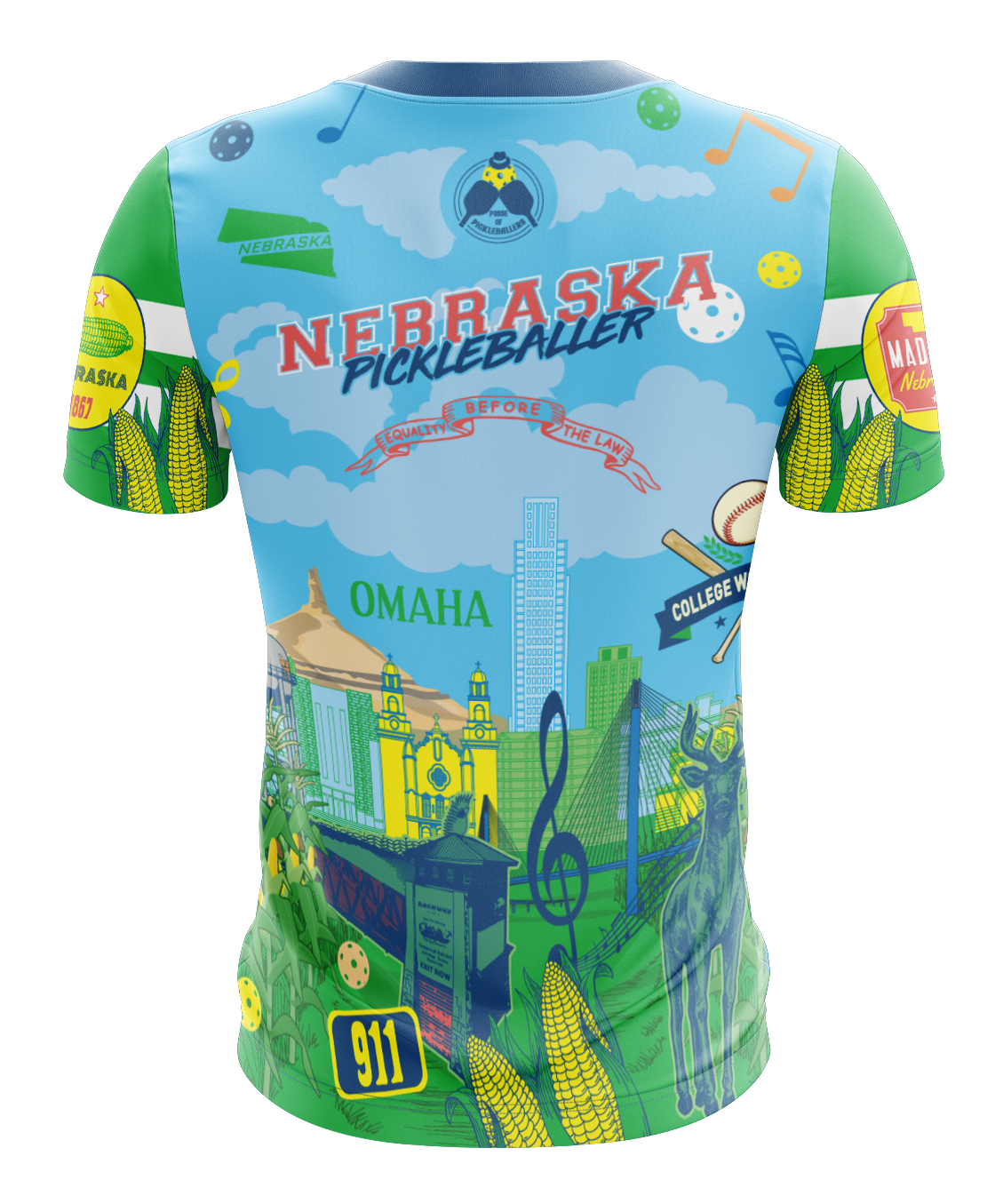 Nebraska Pickleballer - Performance Shirt