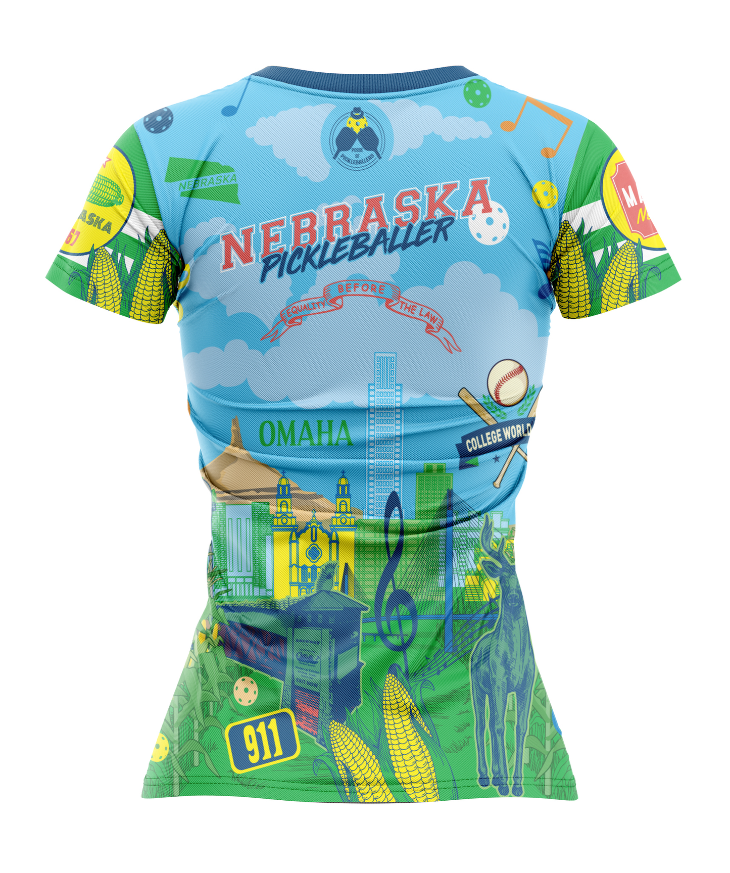 Nebraska Pickleballer - Performance Shirt