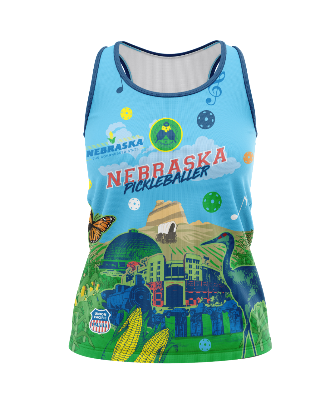 Nebraska Pickleballer - Performance Shirt